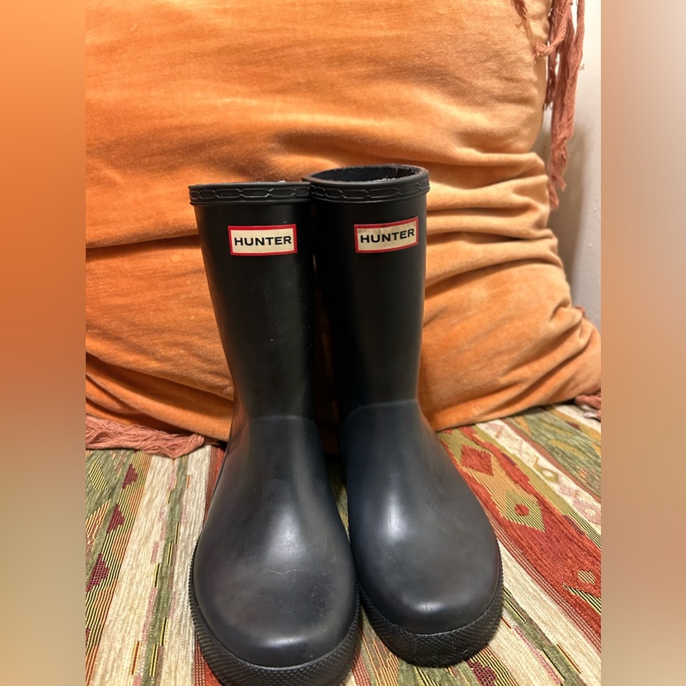 Hunter boots.
